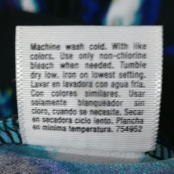 Duo Maternity Floral Sleeveless Dress Tunic Top - Picture 5 of 5